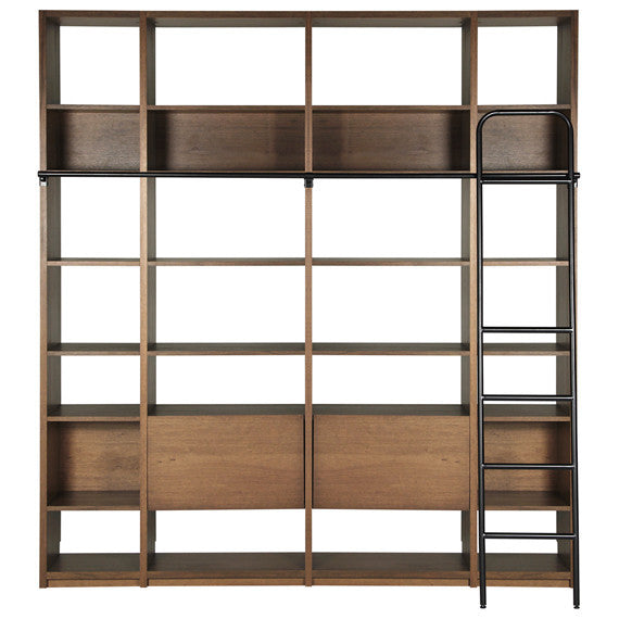 BOOKSTAIRS ESTANTE 2P. 225X236 C/ ESCADA
